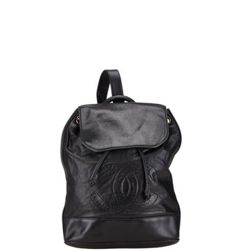 Logo CC Leather Tote Bag with Pouch