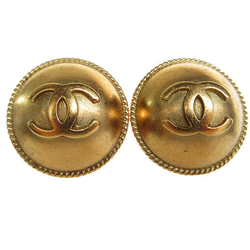 Coco Mark Gold Plated Earrings