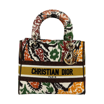 Lady Dior Mini Bag Floral Embroidery