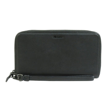 ZipAround Leather Wallet Wristlet