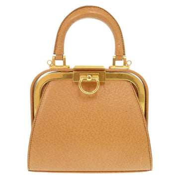 Leather Shoulder Bag with Minor Stains and Slight Rubbing