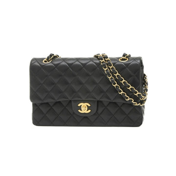 Luxury Leather Double Flap Bag with Box and Dust Bag
