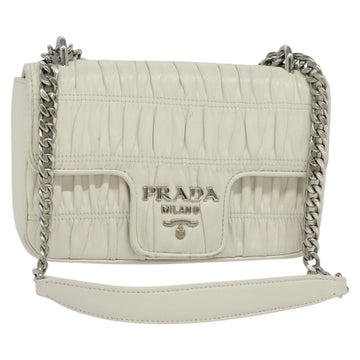 Nappa Gauffre Leather Shoulder Bag