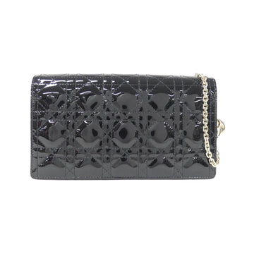 Elegant Leather Clutch with Box and Dust Bag