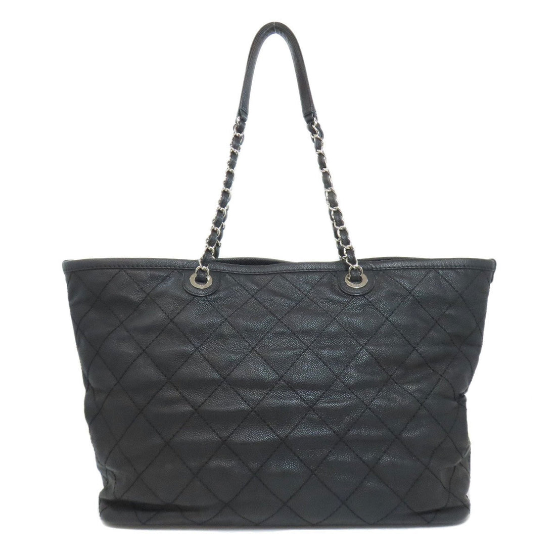 Grand Shopping Leather Tote Bag in Good Condition