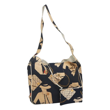 Printed Canvas Tote Bag with Zip