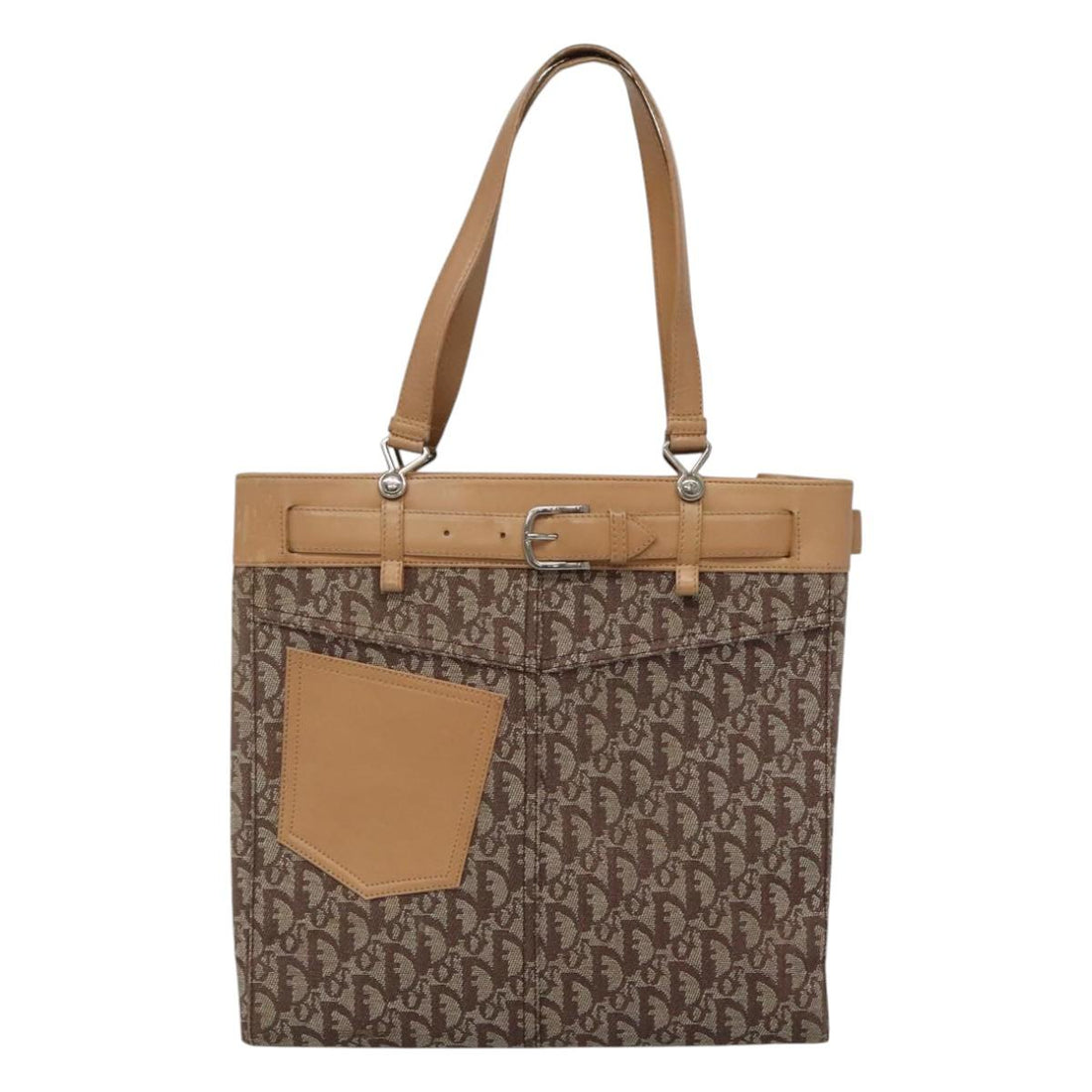 Dior Oblique Denim Tote Bag