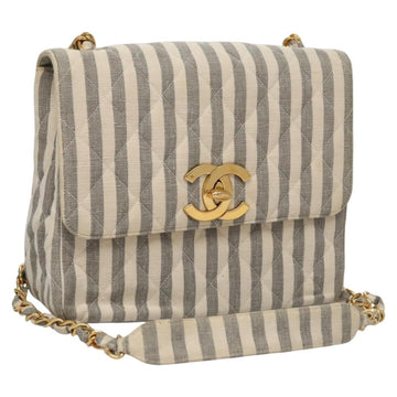 Canvas Shoulder Bag with Dust Bag and Guarantee Card
