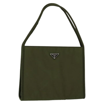 Prada Olive Green Nylon Handbag