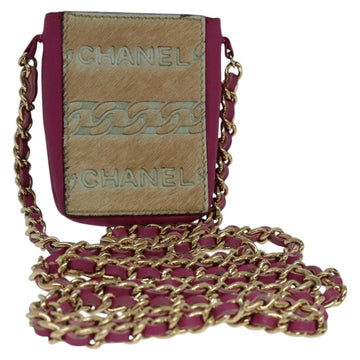 Faux Fur Mini Bag with Metal Fittings