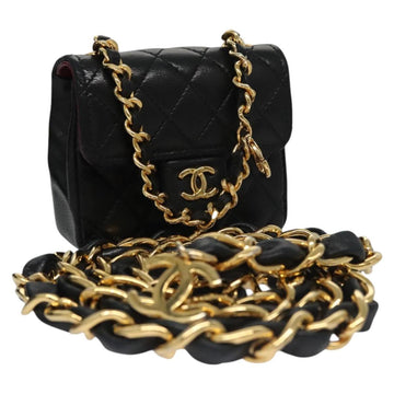 Mini Quilted Leather Clutch