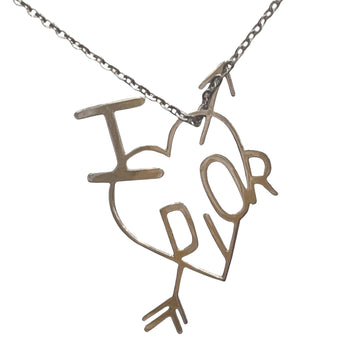 Metal Pendant Necklace with Minor Wear