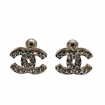 Coco Mark Metal Earrings with Original Box