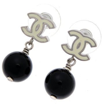 Coco Mark Plastic Earrings with Box and Dust Bag