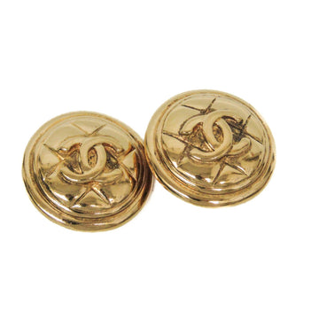 Coco Mark Gold Plated Earrings