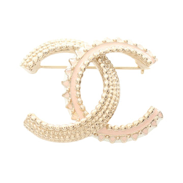 Coco Mark Gold Plated Brooch with Minor Scratches