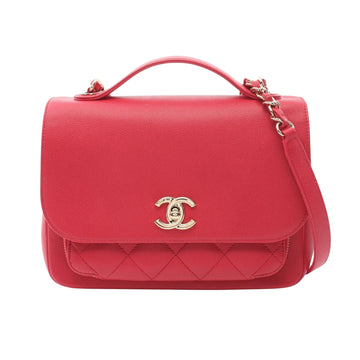 Leather Business Affinity Handbag with Dust Bag