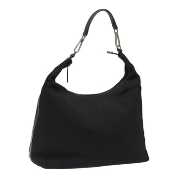 Canvas Shoulder Bag with Rubbing and Storage Odor