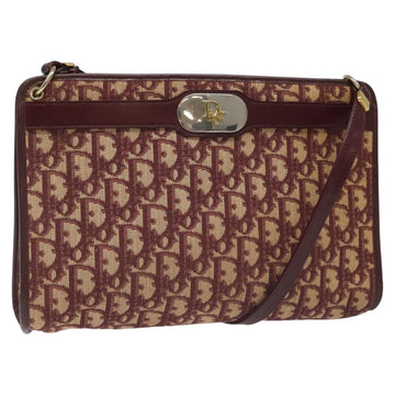 Canvas Shoulder Bag with Metal Fittings