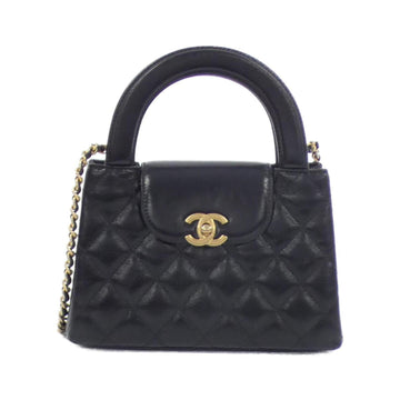 Coco Handle Leather Handbag with Box and Dust Bag