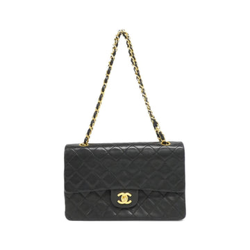 Leather Timeless Handbag with Box and Guarantee Card
