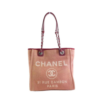 Canvas Tote Bag with Slight Discoloration and Stains