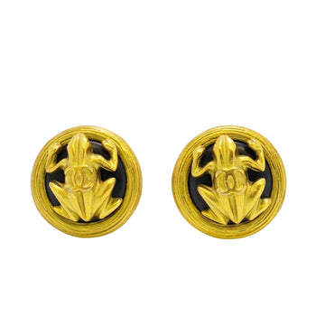 Gold Plated Square Earrings with Slight Scratches