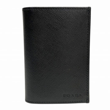 Saffiano Leather Card Holder with Box and Guarantee Card