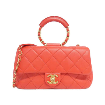 Leather Shoulder Bag with Dust Bag