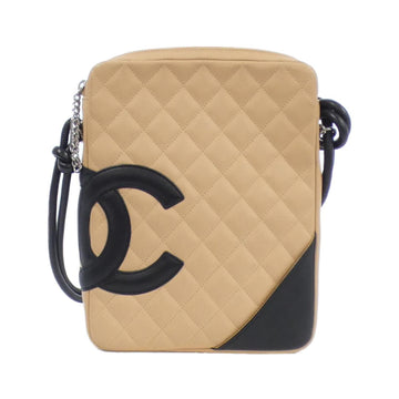 Cambon Line Leather Handbag with Guarantee Card