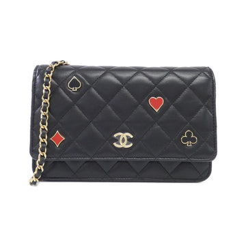 Leather Wallet On Chain with Box
