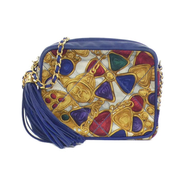 Silk Multicolour Camera Bag with Slight Wear