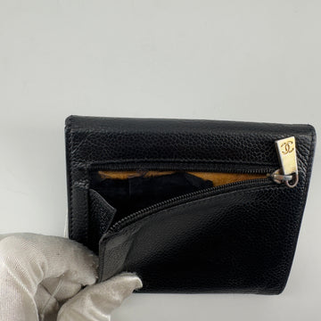 Leather Logo CC Wallet in Good Condition