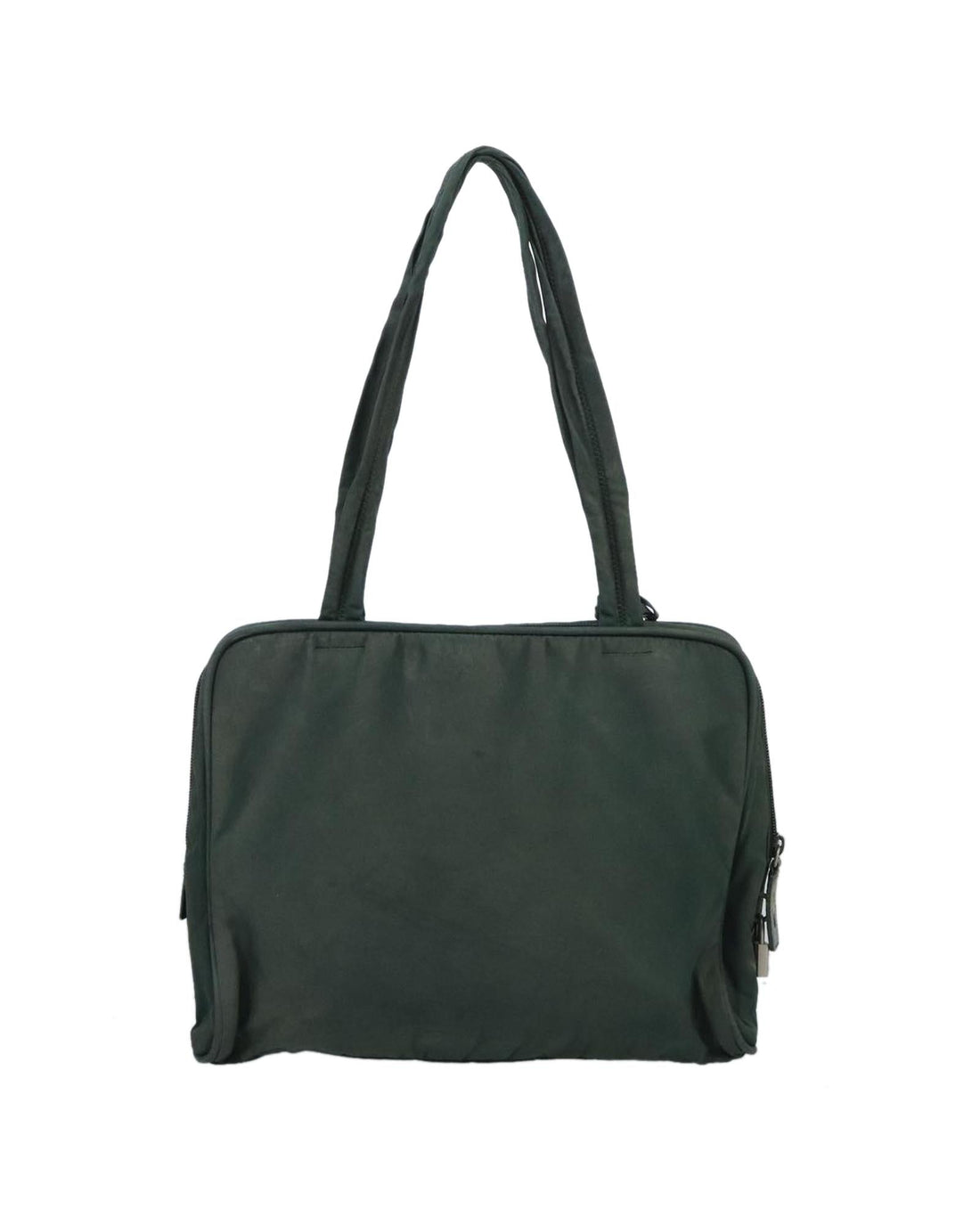 Nylon Tote Handbag Zip Closure