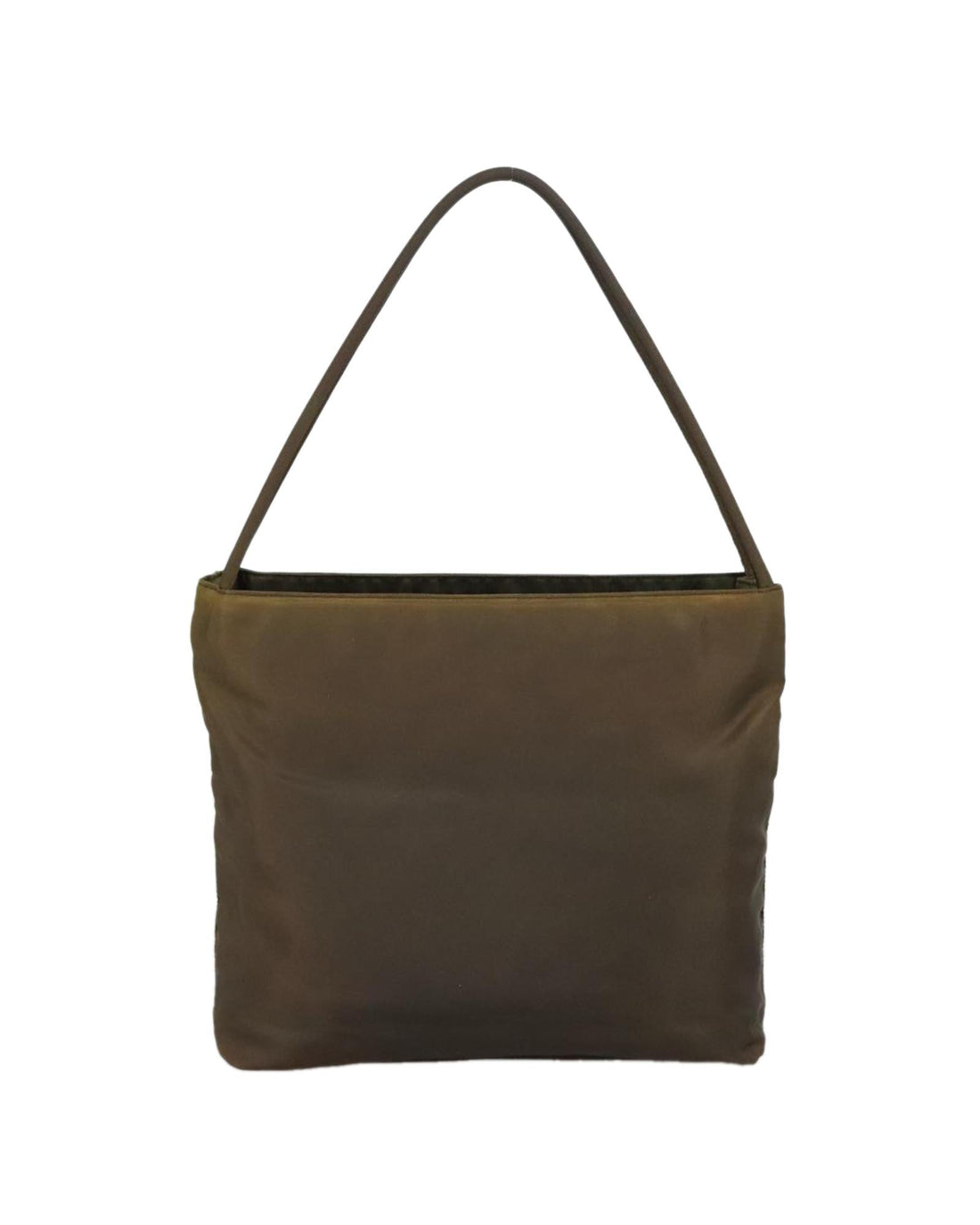 Nylon Tote Bag with Silver Accents
