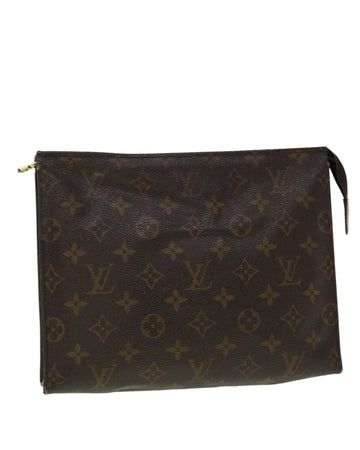Monogram Canvas Pouch with Accessories and Serial No