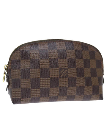 Small Damier Ebene Canvas Pouch with Accessories - France