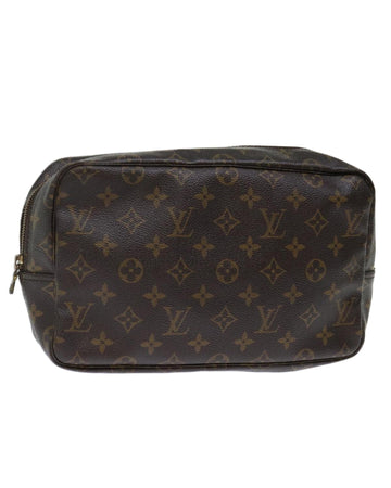 Monogram Canvas Clutch Bag with Accessories - French Made