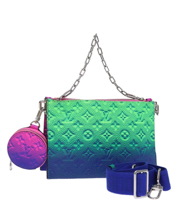 Monogram Canvas Trio Pouch with Dust Bag and Box