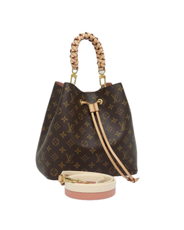 Monogram Canvas Neo Noe Shoulder Bag with Dust Bag and Shoulder Strap