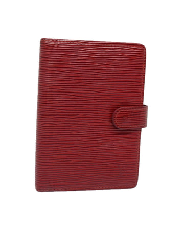 Epi Leather Day Planner Cover with Clasp Button