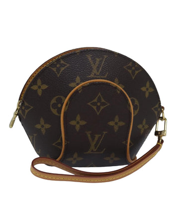 Monogram Canvas Mini Ellipse Pouch with Dust Bag and Item Box