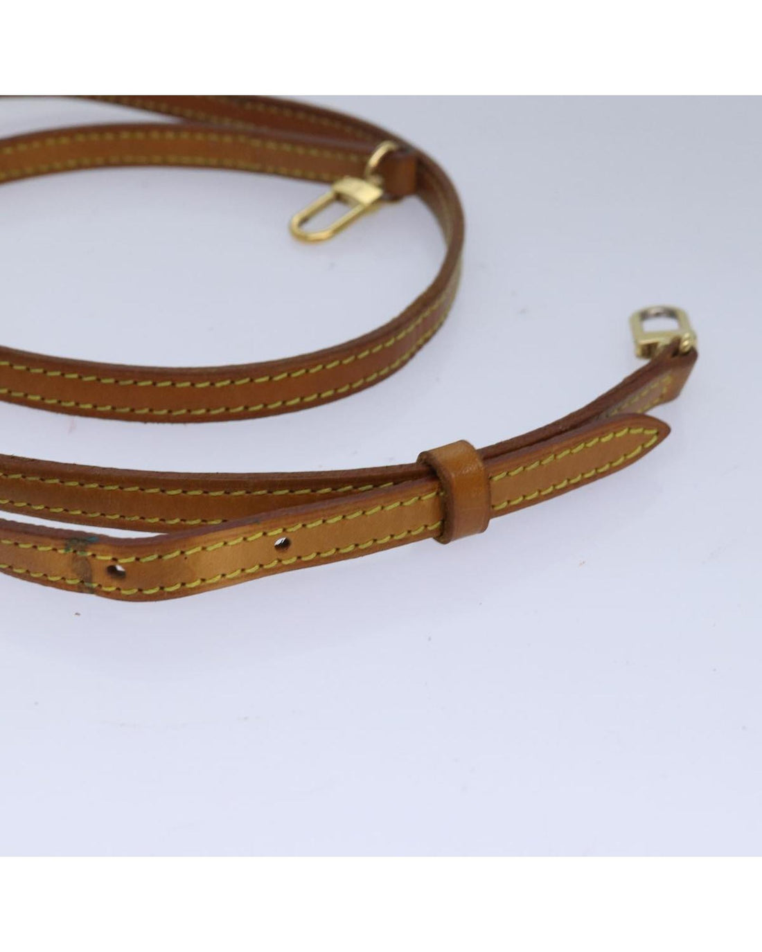 Adjustable Leather Shoulder Strap with Metal Fittings