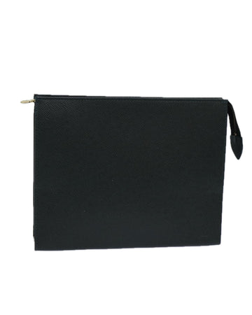 Taiga Leather Posh Toilet Pouch with Epicea Finish