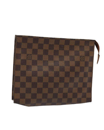 Damier Ebene Canvas Toiletry Pouch