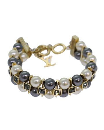 Elegant Cry Me Ariver PM Bracelet with Gold Details and Gray Accents