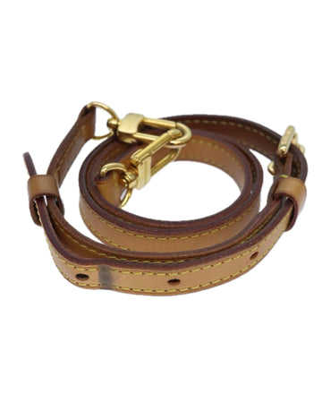 Adjustable Leather Shoulder Strap with Metal Fittings
