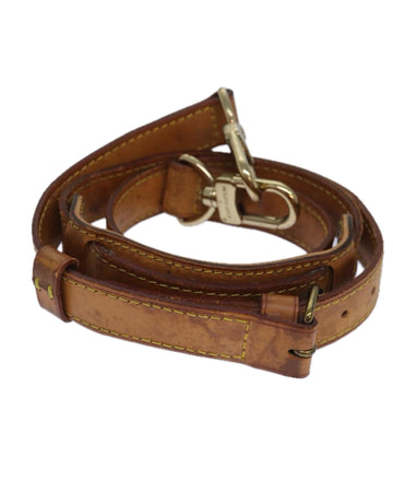Adjustable Leather Shoulder Strap with Metal Fittings