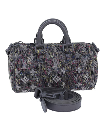 Monogram Felt Keepall XS Hand Bag with Dust Bag and Shoulder Strap