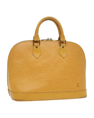 Epi Leather Hand Bag with Metal Fittings
